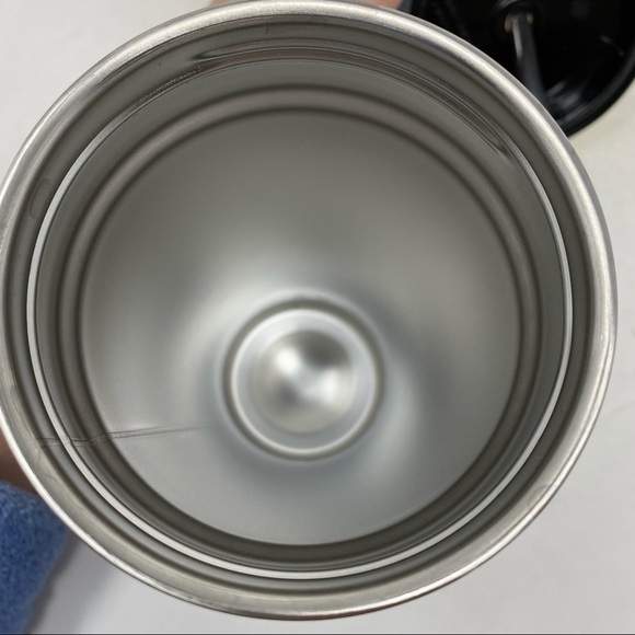 Starbucks metal iced coffee cup with lid and metal straw - Picture 5 of 16